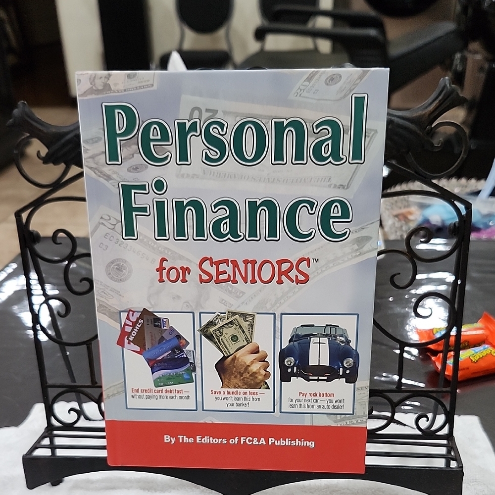 PERSONAL FINANCE for SENIORS HARDCOVER BOOK